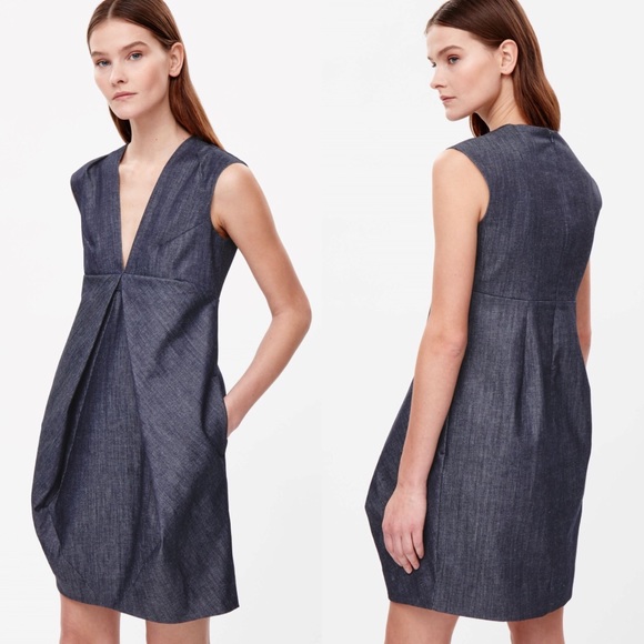 cos denim dress